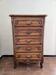 Chiffonnier ancien 5 tiroirs en bois massif (style Louis XV)