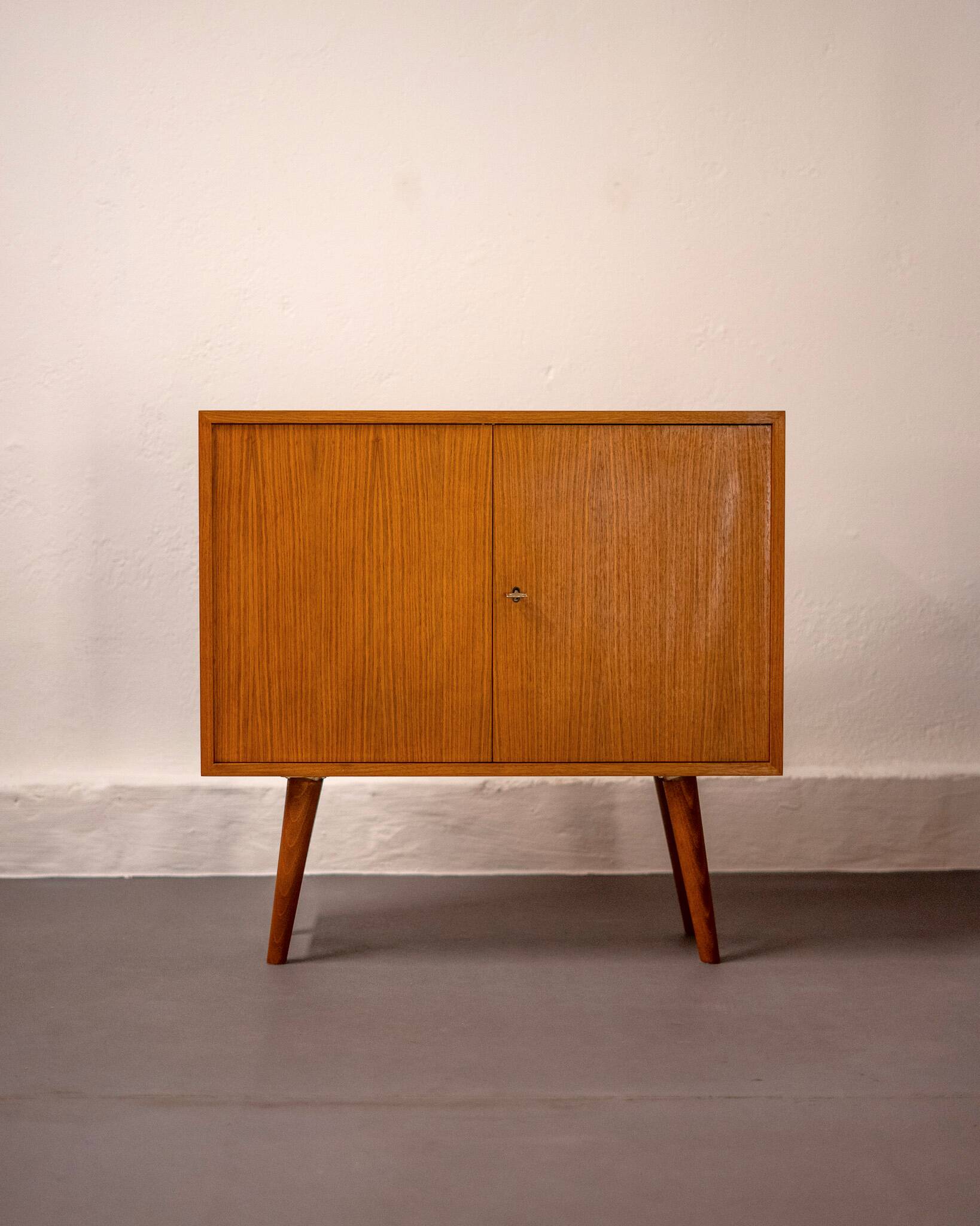 Mid-Century Modern Teak and Oak Buffet from Moda Möbel, 1960