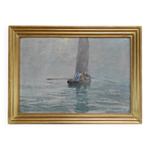 Painting “In the Mist”, by G. Lhermitte – 1930