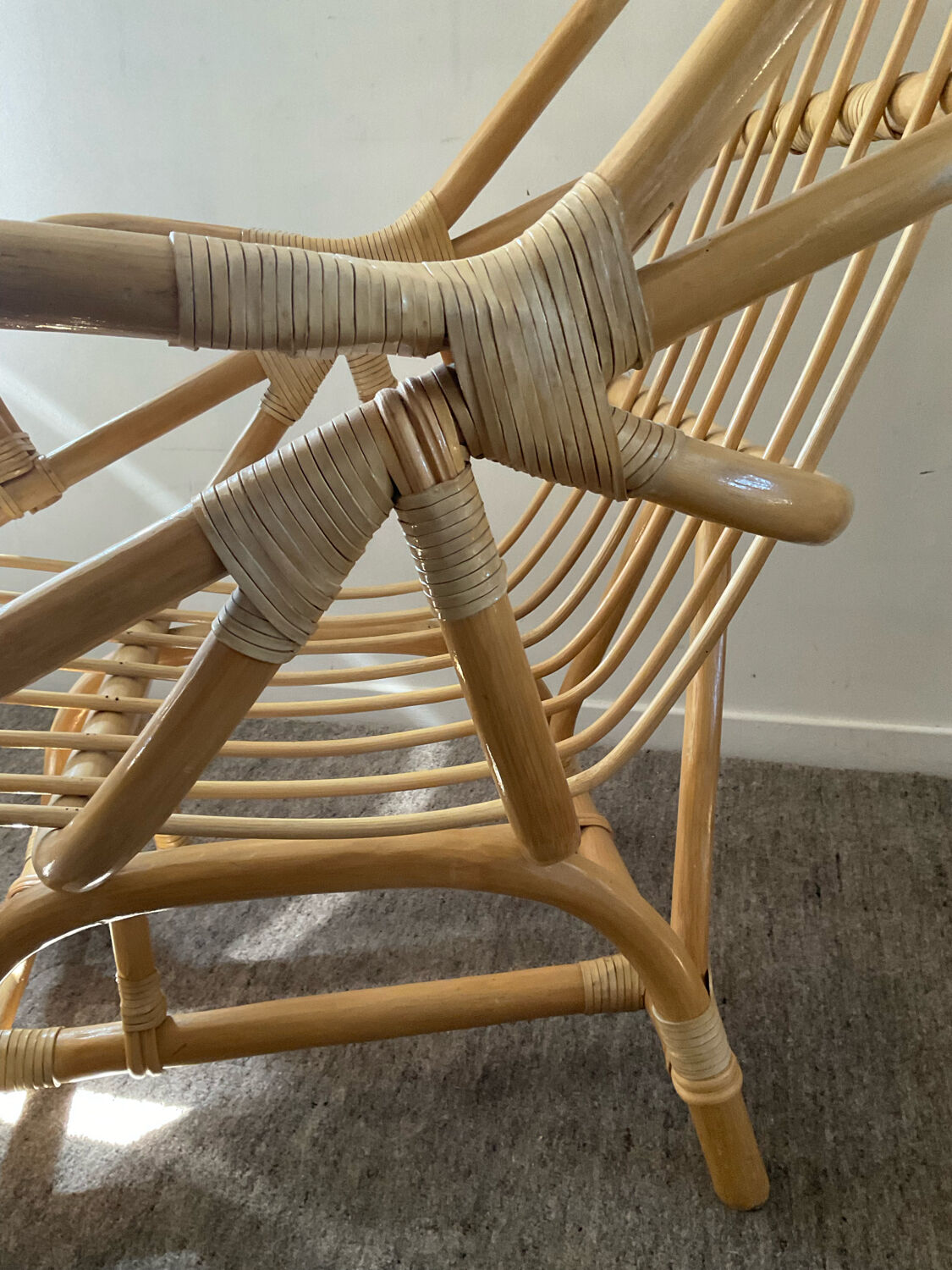 Rattan ensemble from the 70s