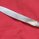 Set of 12 vintage meat knives stainless steel blade