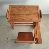 Foldable pine children's desk
