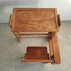 Foldable pine children's desk