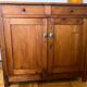 Raw vintage Parisian sideboard