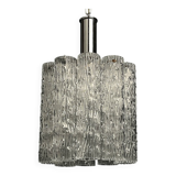 Mid-century Murano glass chandelier Tronchi by Toni Zuccheri for Venini, Italy, 1970s.