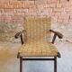 Fauteuil design corde 1960"