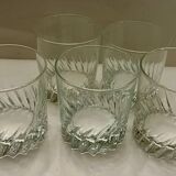 5 whiskey glasses