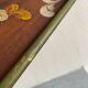 Painted wood tray