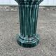 Large cache-pot on a ceramic column – In the style of Clément