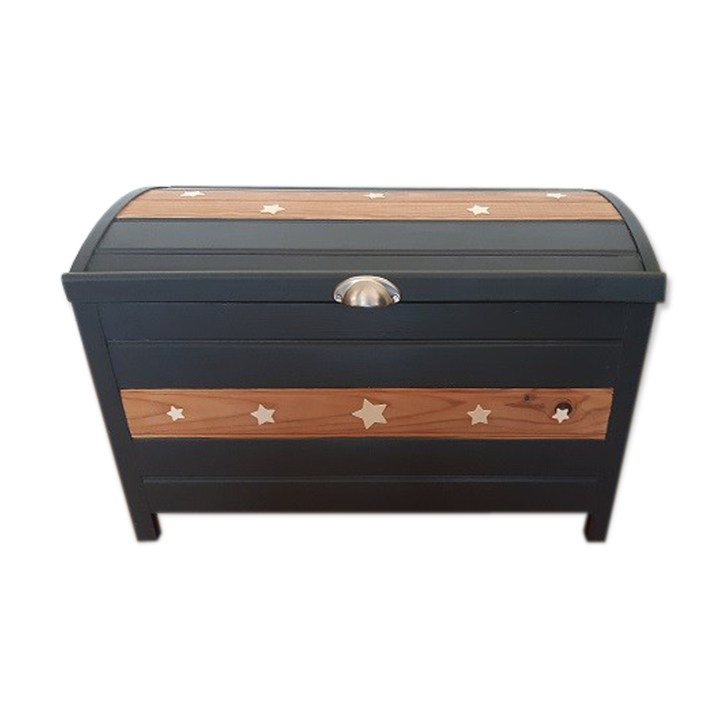 Wooden storage box