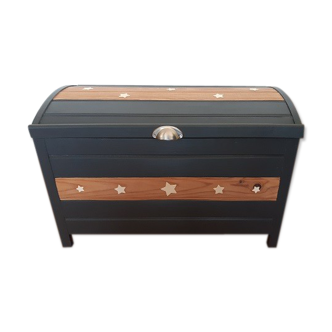 Coffre de rangement en bois