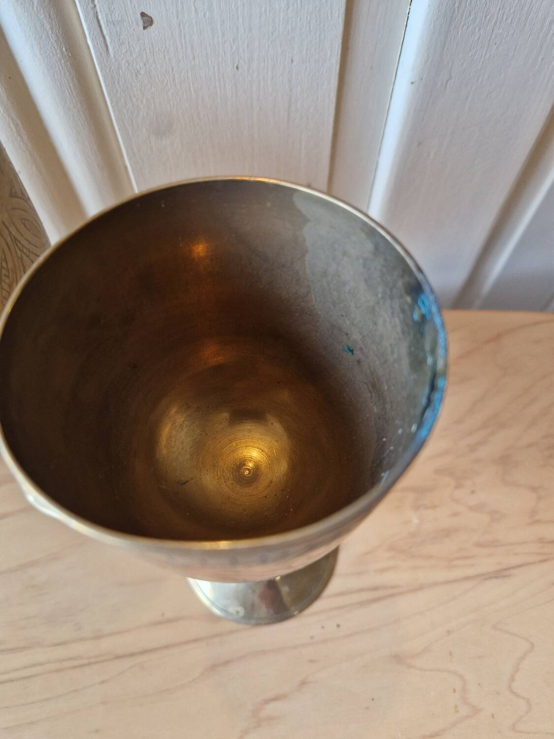 Lot De 4 Calisse Verre En Laiton