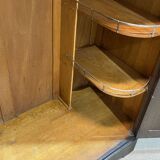 1930s English oak student wardrobe