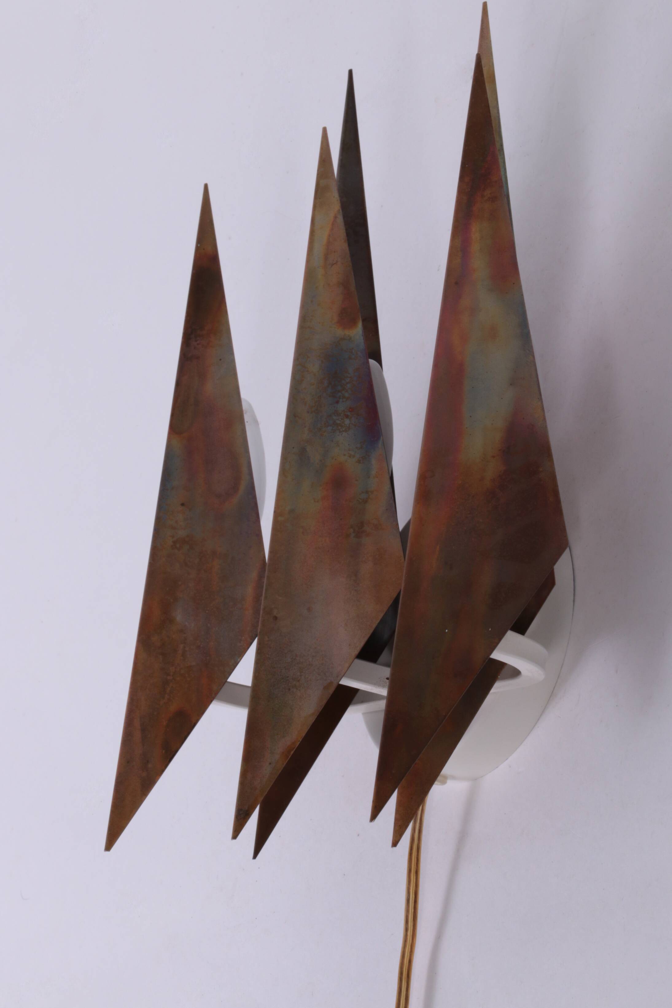 Danish Copper Walllamp from Svend Aage Holm Sorensen 1960