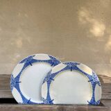 Set of 2 HBCM Habanera dinner plates
