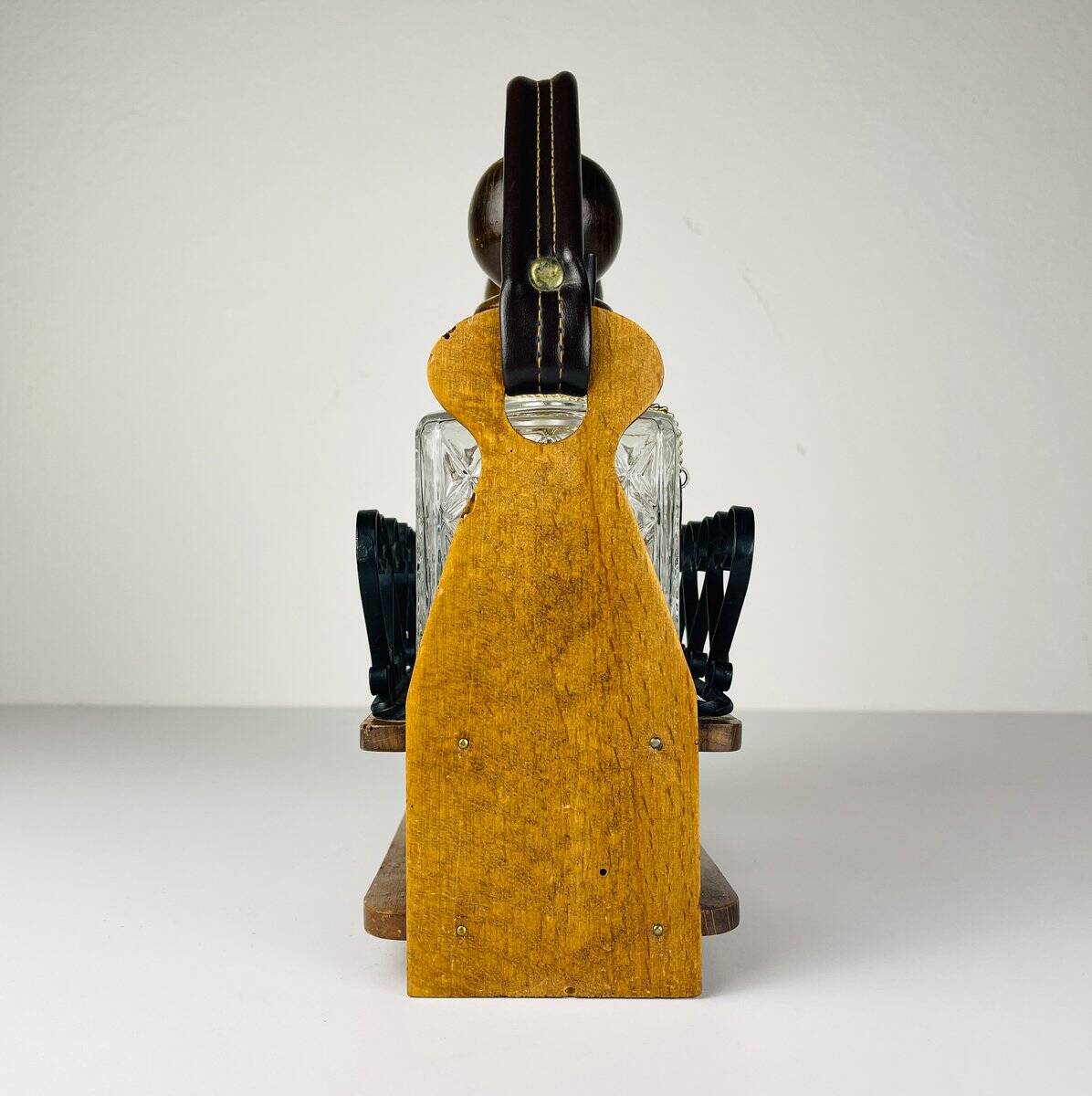 Tantalus Vintage Decanters for Cognac and Whisky, Italy, 1960s, set of 2