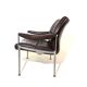 Röder Söhne leather lounge chair by Miller Borgsen