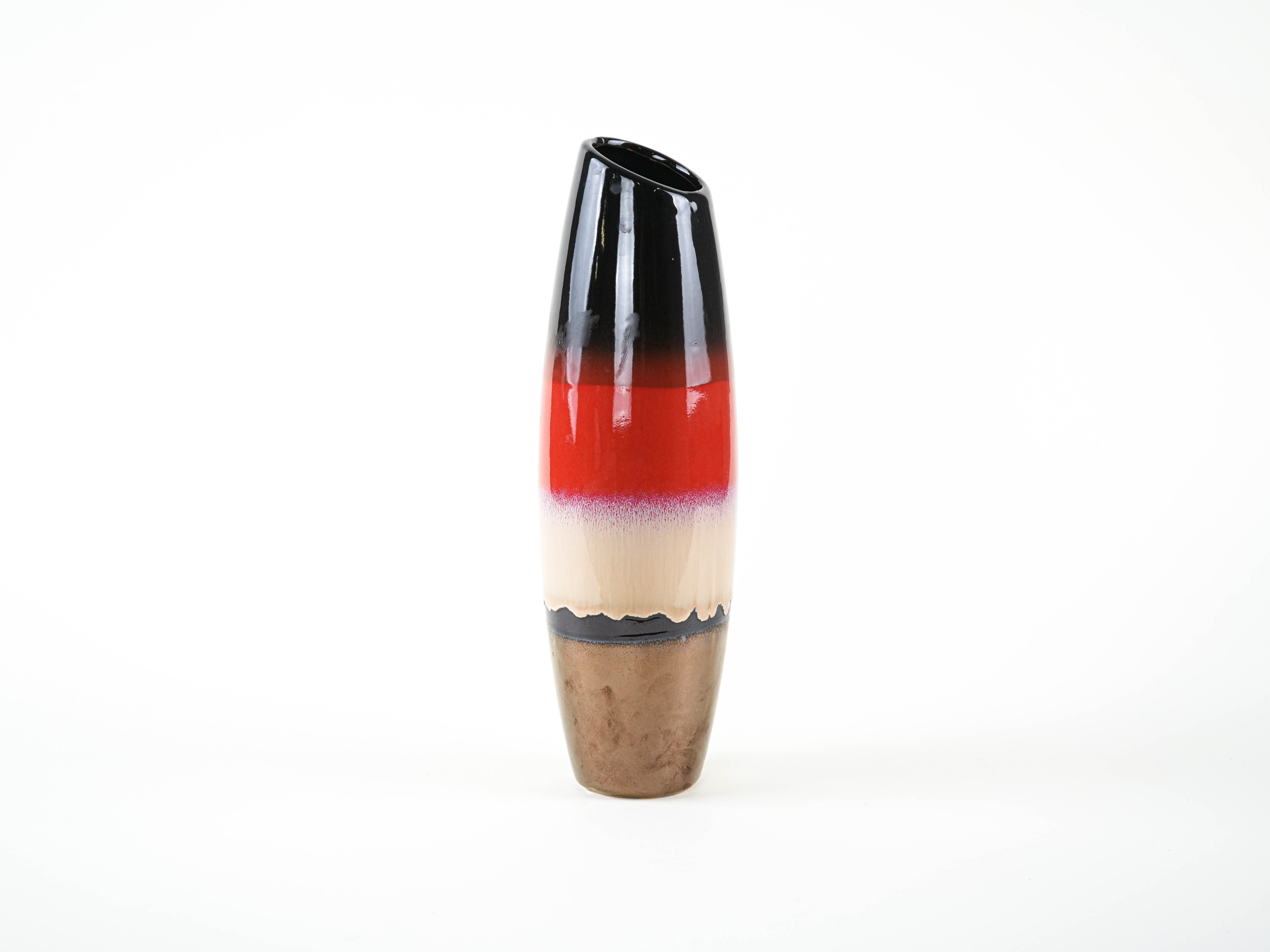 Vase en céramique, design danois, années 1960, fabriqué au Danemark