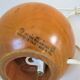 Two lamps balls solid wood By IMT italy vintage