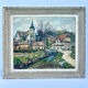 Village landscape by Gaston Laborde (1892-1965)