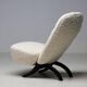 Congo chair by Theo Ruth for Artifort, white, mid-century modern.