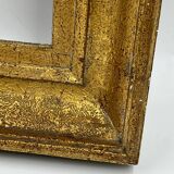 Golden wooden frame