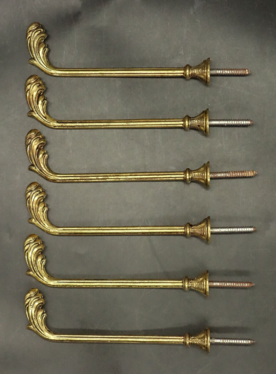 Lot de 6 embrasses style Louis XV