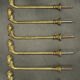 Lot de 6 embrasses style Louis XV