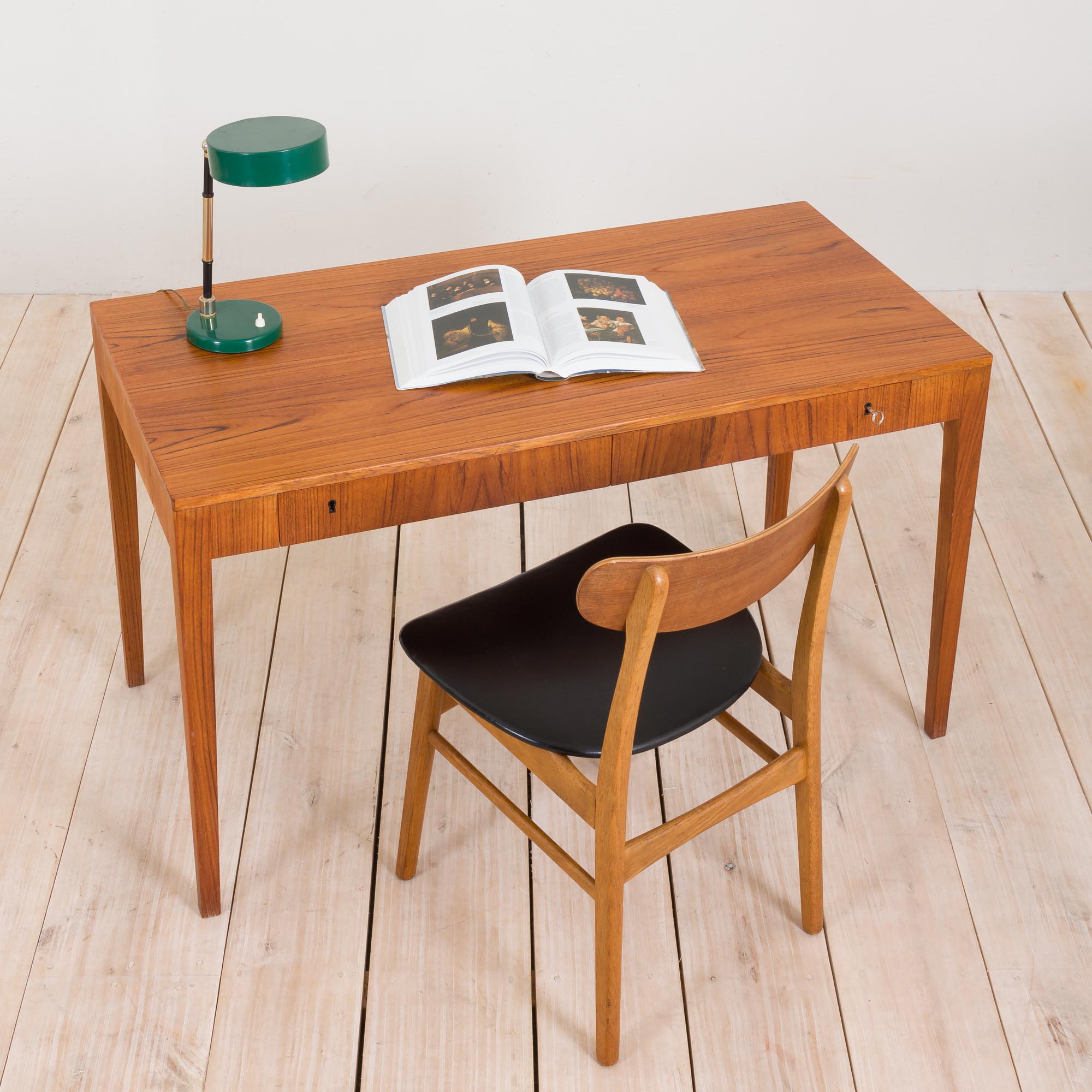 Riis Antonsen desk with 2 drawers, Denmark 1960