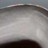 Large vintage ceramic dish depicting a bird - robert picault