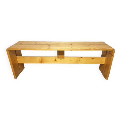 Banc pin attribué à Charlotte Perriand 1960 Les Ménuires
