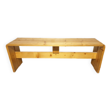 Banc pin attribué à Charlotte Perriand 1960 Les Ménuires
