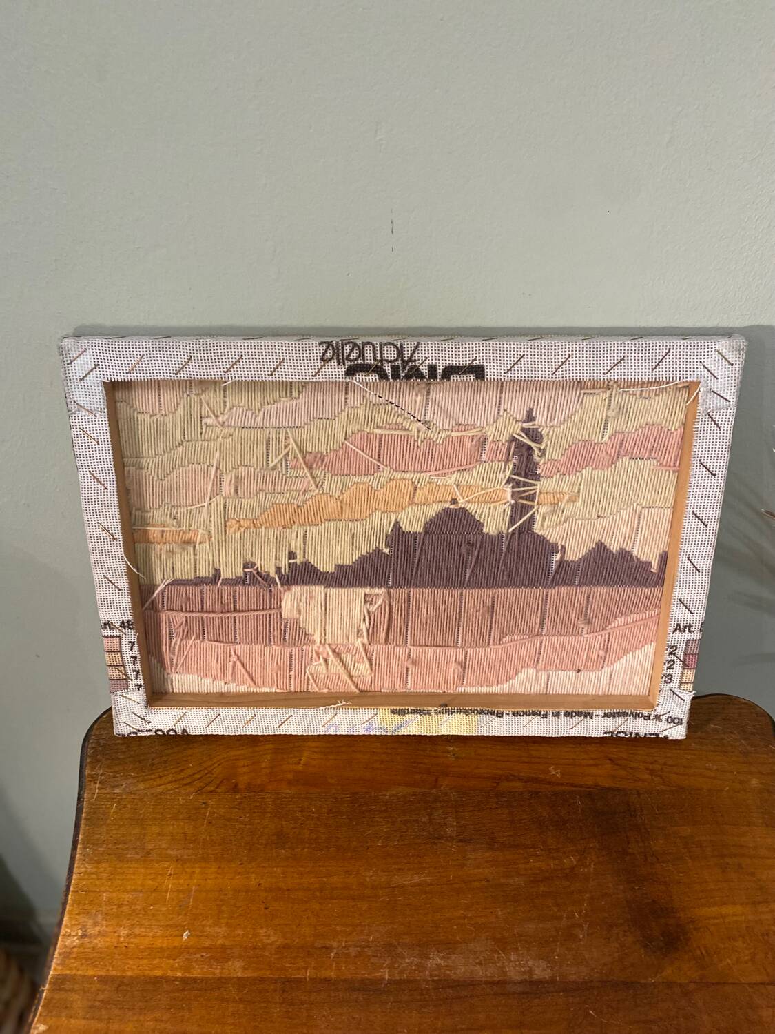 Tapisserie vintage en laine