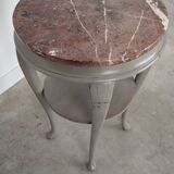 Round mahogany coffee table, Danish design, 1960s, production: Denmark