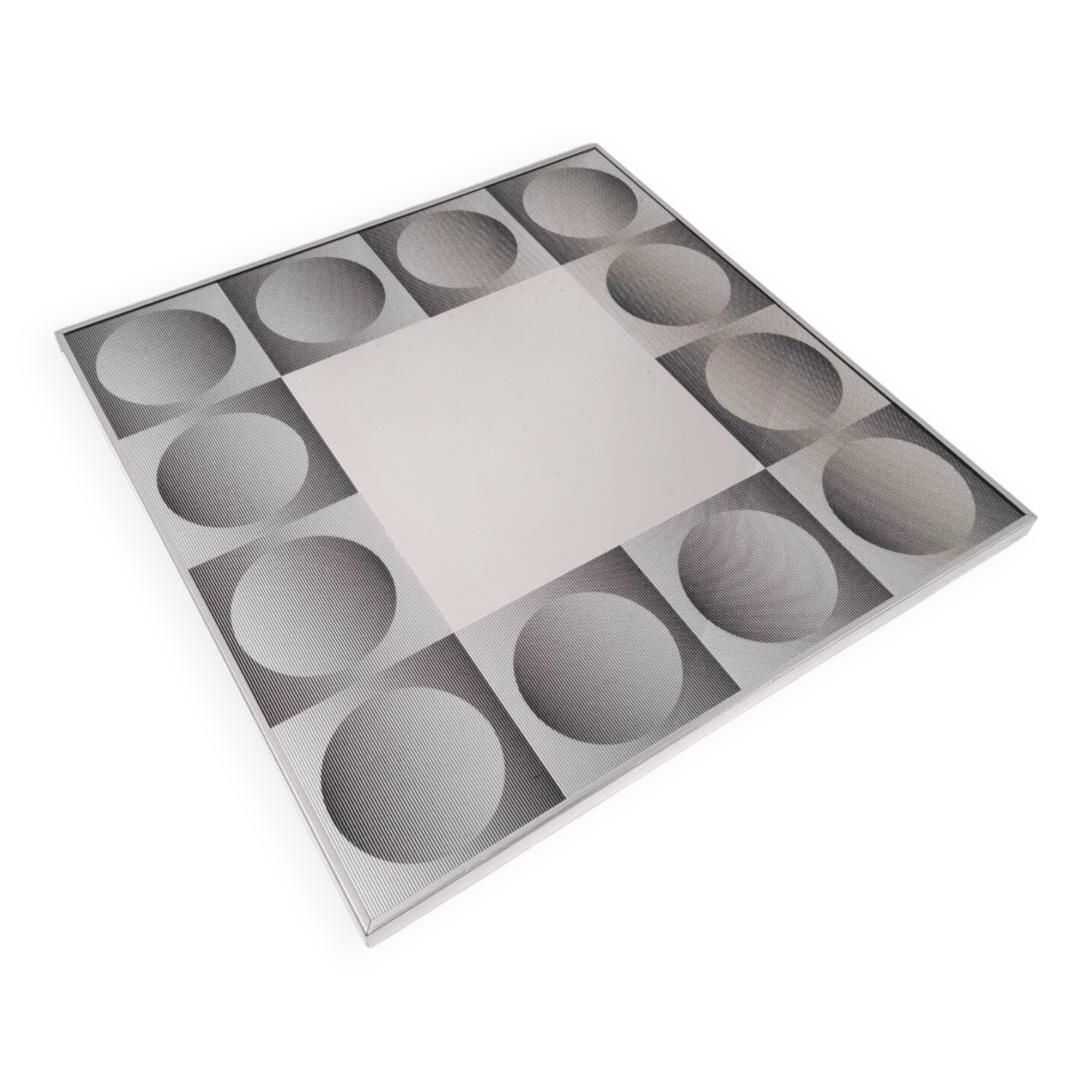 Deknudt mirror optical art 1970s