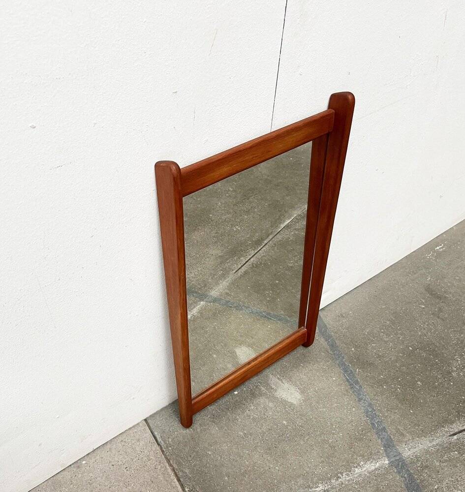 Teak mirror from the mid-century, 1960s