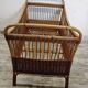 Lit enfant en rotin vintage