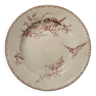 Sarreguemines Digoin iron earth plate