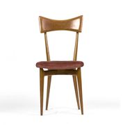 Set of 6 vintage dining chairs by Ico Parisi for Ariberto Colombo, Cantù