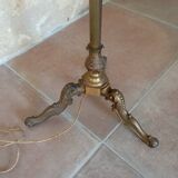 Vintage brass floor lamp