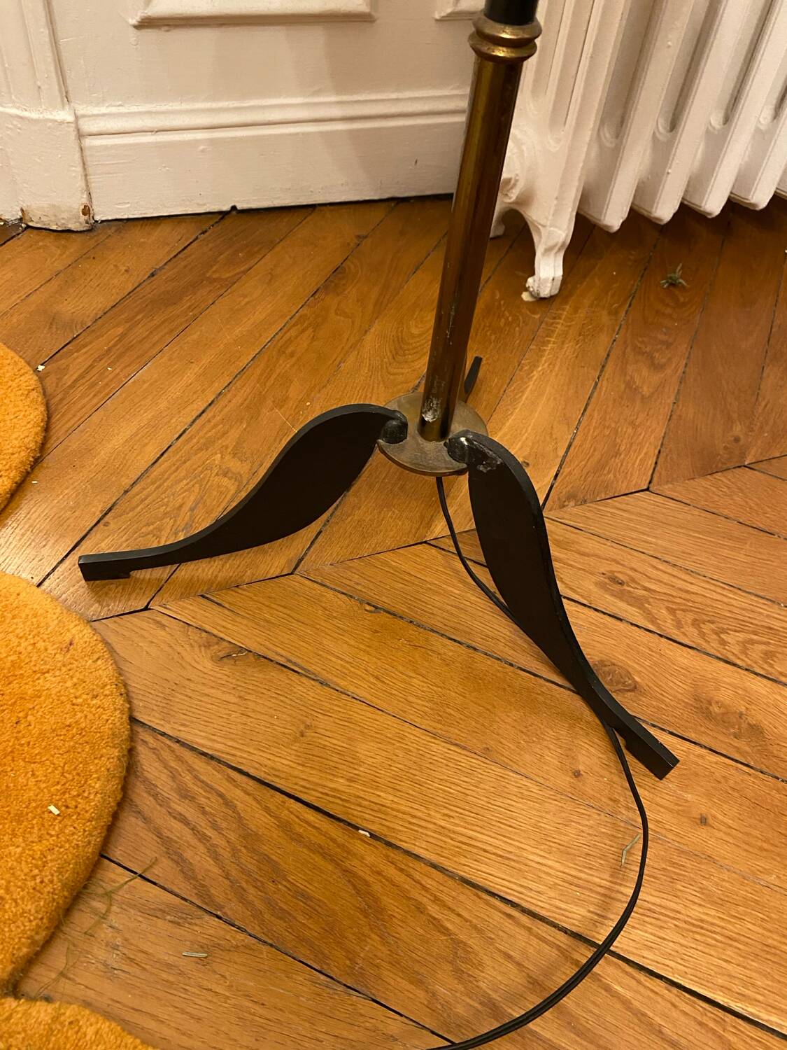 1950s adjustable floor lamp