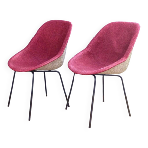 Set de chaises roses - genevieve