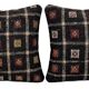 Set of 2 vintage kilim cushion covers 48x48 cm