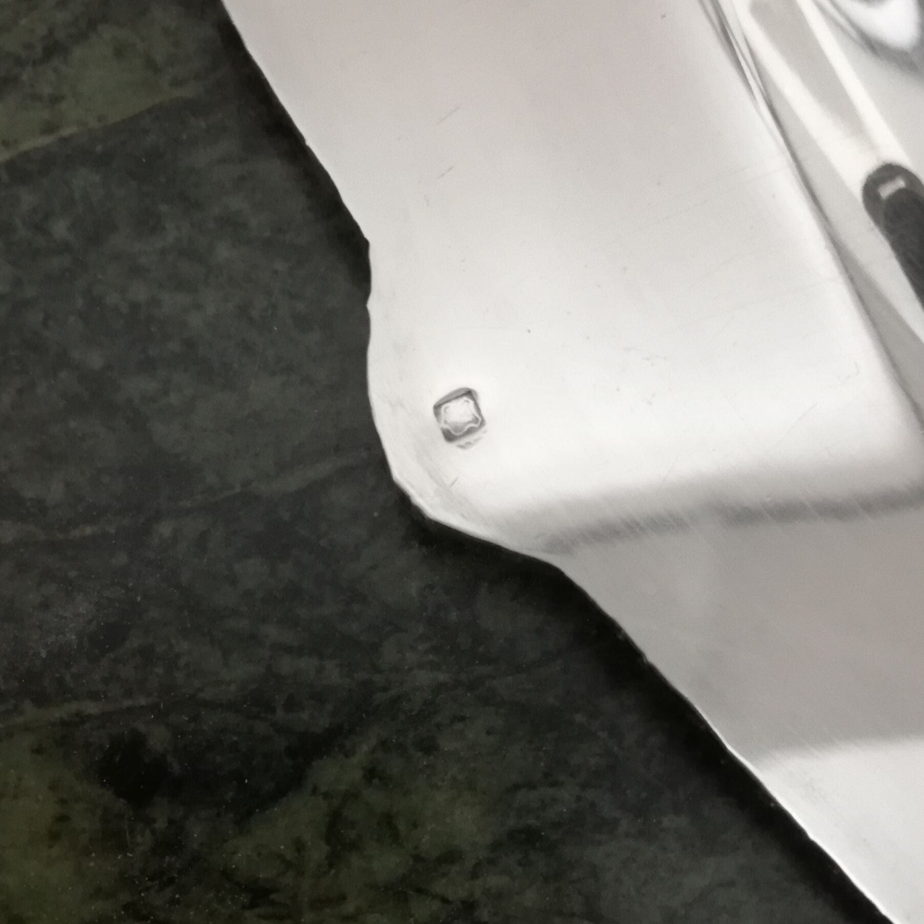Plat anglais en métal argenté XIXe siècle