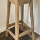 Vintage Oak Workbench Stool