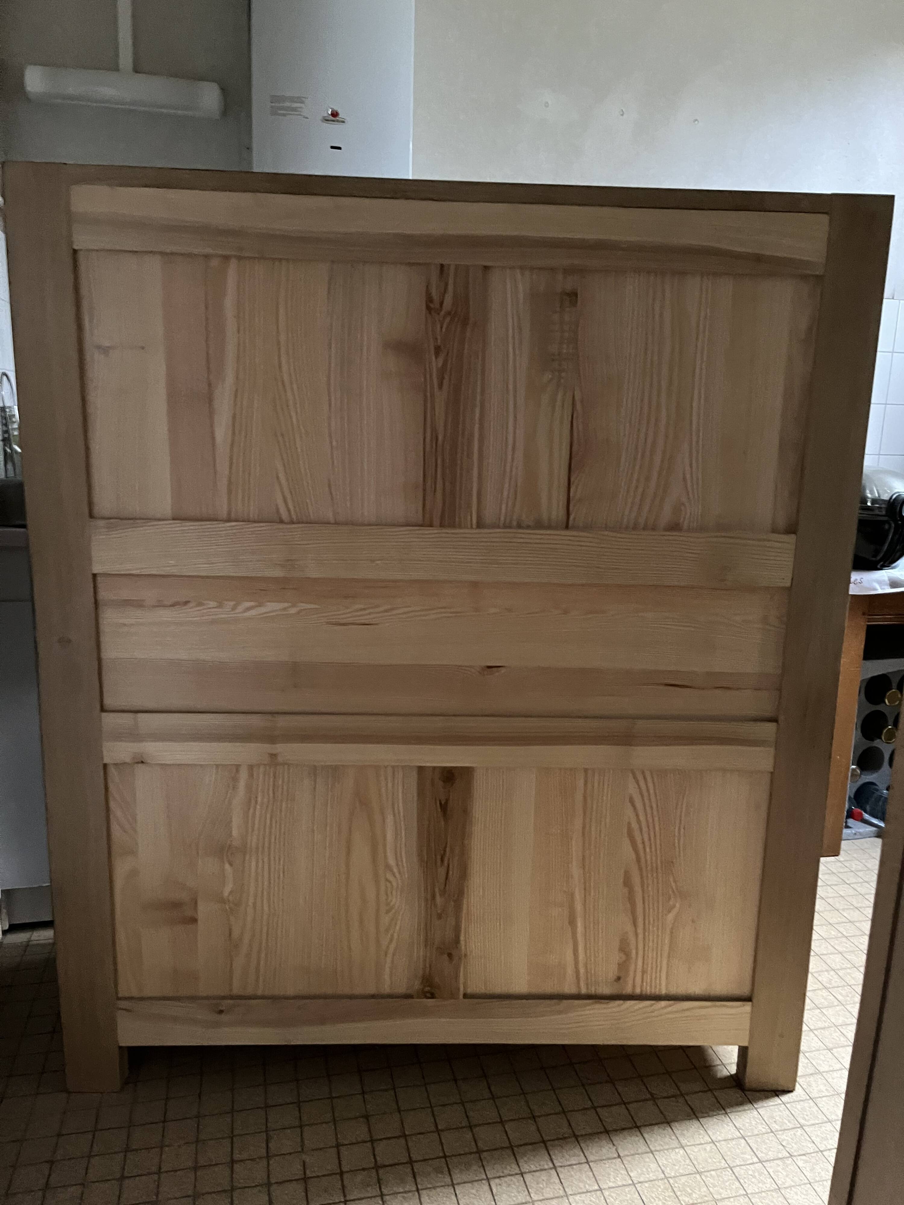 Solid oak sideboard