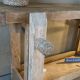 Vintage wooden workbench