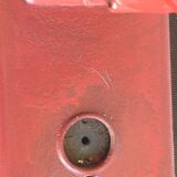 Vintage red Testut grocer's balance