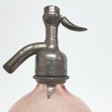 Siphon bistrot glass relief pink Machecoul Loire Atlantique