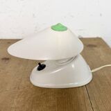 Vintage White Bakelite Table Lamp, 1950s